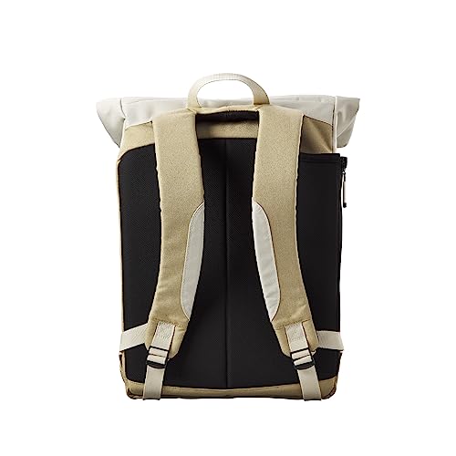 WILSON Lifestyle Foldover Tennis Backpack - Khaki, Holds up to 2 Rackets