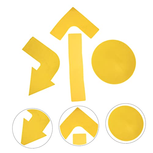 Toddmomy Directional Marker Classroom for Rectangular Marking Pads Site Marking Lines Poly Spots Flat Sports