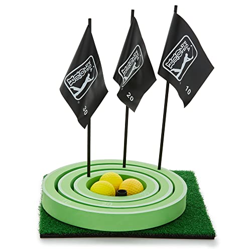 PGA TOUR Men's 3 Target Golf Chipping Game, Caviar, One Size