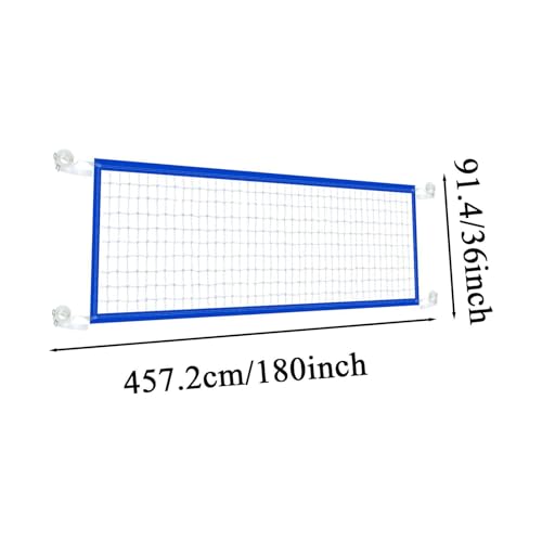 Volleyball Net for Pool | Adjustable Length Sport Accessories - Outdoor Swimming Pool Volleyball Net,for Adults Women Men Family Teens Outdoor Beach Garden Yard Driveway Court