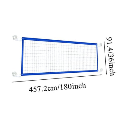 Volleyball Net for Pool | Adjustable Length Sport Accessories - Outdoor Swimming Pool Volleyball Net,for Adults Women Men Family Teens Outdoor Beach Garden Yard Driveway Court