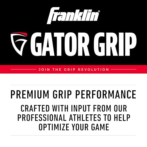 Franklin Sports Gator Grip - Baseball Bat Grip Tape - color: White/Navy/Red
