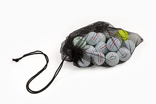 Clean Green Golf Balls 24 Recycled Used Golf Balls for Callaway ERC Triple Track Golf Ball Bulk Mix - Cheap Golf Balls Good Condition - includes for Callaway Golf Balls for Men and Mesh Carrying Bag