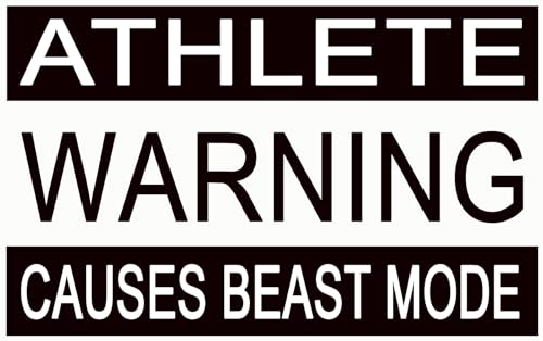 Generic Cleat Vault | High-Performance Sports Travel Shoe Storage Bag w/Motivation (Beast Mode, Black, Large (US Shoe Size 7+)), CV-FC100