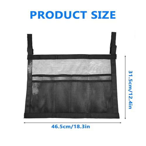 Ping Pong Paddle Case with Mesh Storage Bag,Easy Install Under-Table Tennis Racket & Pickleball Paddles Holder,Quick-Mount Ping Pong Ball Holder with Secure Straps