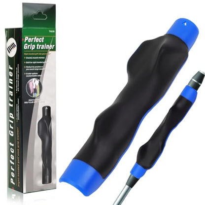Golf Grip Trainer, Right Handed Golf Swing Trainer, Ensures Proper Posture & Tempo, Golf Training Aid for All Levels