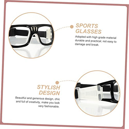 TOYANDONA Sports Dribble Fog Outdoor Basketball Glasses for Men Comfortable Fit Windproof and Sandproof Design for Cycling and Mountain Climbing Activities