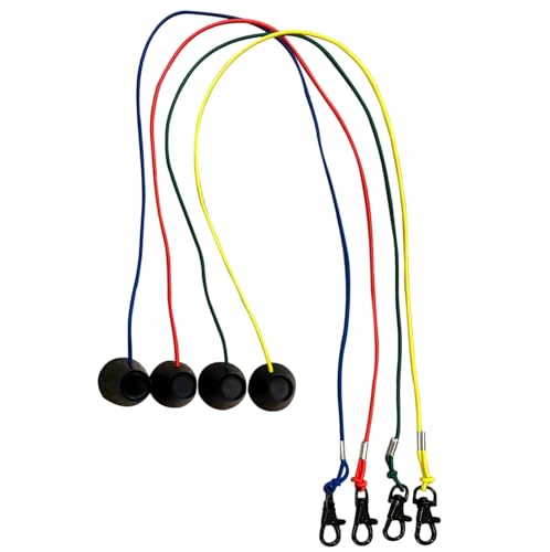 TrueBirdie Anchors - Golf Simulator Tee Anchors with Two Sets of Silicone Tees