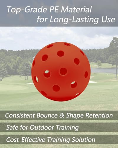Bucket Game Golf Balls 6-Pack Replacement Yard Game Balls with Carry Bag