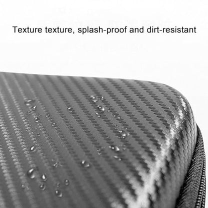 Table Tennis Racket Case - Waterproof Hard Case, Portable Paddle Storage Bag for 2 Rackets and 3 Balls