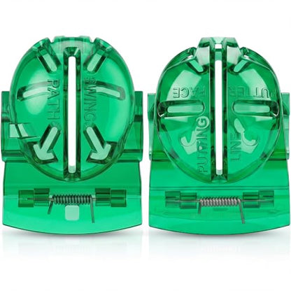 Outus 2 Pack Golf Ball Line Marker Tool Marking Putting Alignment Tool Golf Ball Liner Drawing Marker for Men and Women
