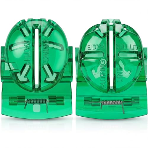 Outus 2 Pack Golf Ball Line Marker Tool Marking Putting Alignment Tool Golf Ball Liner Drawing Marker for Men and Women