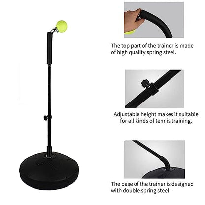 Tennis Trainer Rebound Practice Tool Equipment for Beginner Child and Adult