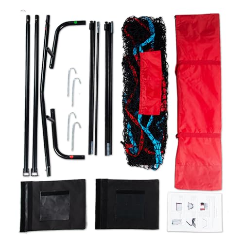 PGL Football Kicking Training Net – Durable Reinforced Equipment with Stable Frame 4×7FT - Improve Hitting Accuracy – Backyard Field Outdoor Practice Use