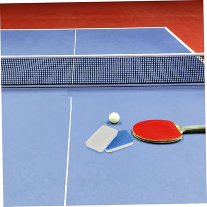 Yardwe 2pcs Table Tennis Paddle Cleaner Sponge Tool Portable Racket Cleaning Brush for Dirt Removal Soft Material for Safe Use Go Table Tennis Players