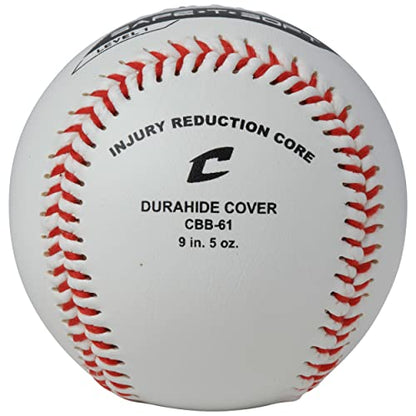 Champro Safe-T-Flight Baseball (White, 9-Inch) Pack of 12
