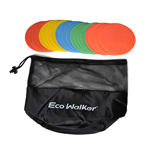 Spot Markers 6pcs 4inch 6inch 8inch 10inch 12inch Floor Marker for Kids Agility Training - style: 4inch