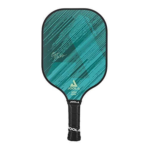JOOLA Pickleball Paddle Journey and Seneca – Select Fiberglass or Carbon Fiber Surface – Lightweight Paddles – Control & Power Rackets for Beginners to Intermediates – USAP Approved – Multiple Styles - color: Journey | Green 10mm
