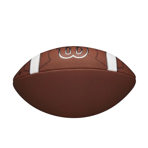 WILSON GST SpeedSkin One Football - Brown, Official Size