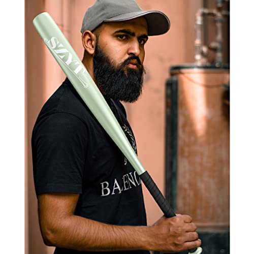 32 inch Baseball Bat Softball Bat T-Ball Bat Home Defense Self-Defense Aluminum Alloy Lightweight High Gloss - color: High Gloss Baby Blue, style: 32 inch