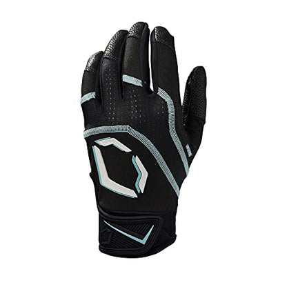 EvoShield EvoShield Youth Khaos Batting Gloves - color: Black, size: Medium