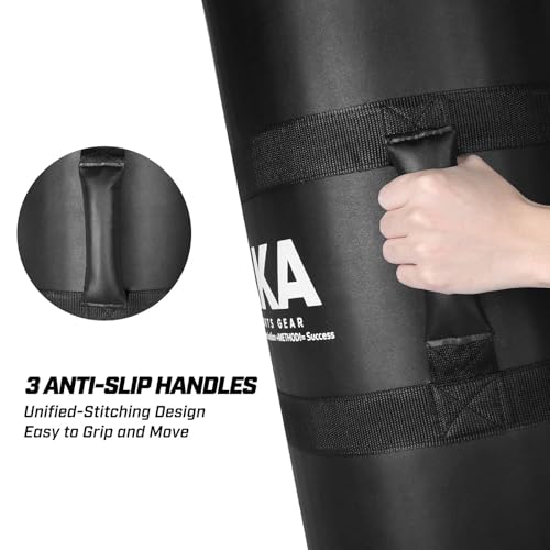 AKA Sports Gear Premium Heavy Duty Standing Tackling Dummy for Football, Basketball, and Martial Arts，45 inch High