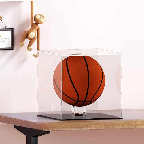 Large Ball Stand 3-Pack, Acrylic Display Stand for Football Basketball Soccer Volleyball Rugby, Ball Display Holder for Storage and Displaying - size: Large Ball Stand (4.7x2.6 inch)