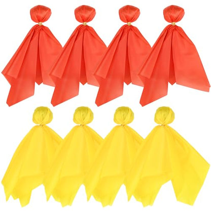 8pcs Football Penalty Flags, Football Challenge Flags, Referee Flag for Party Accessory