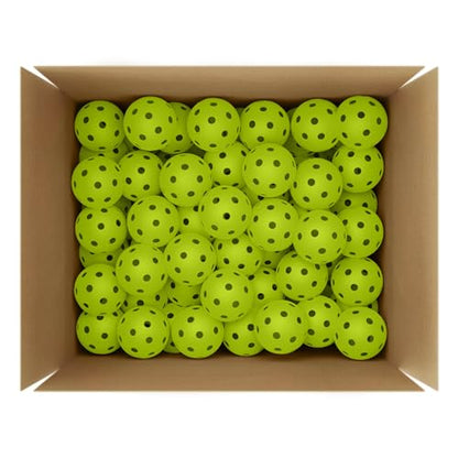 Great Call Athletics | Indoor Pickleballs USA Pickleball Approved Official 26 Hole Balls Sports Tournament Pack Free Mesh Bag - color: Green, style: 100 Pack