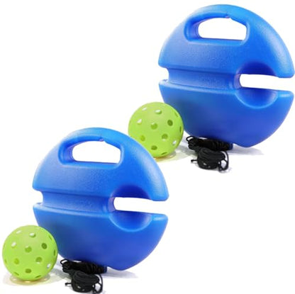 Pickleball Trainer (2-Pack) - Match Buddy Training Aids for Beginner Drills & Exercise - color: 2 Pack