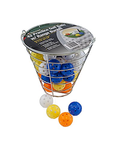 Jef World of Golf Gifts and Gallery, Inc. Golf Practice Balls (42 Multi-Colored Balls)