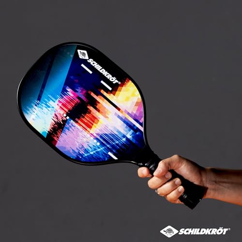 Schildkröt® Pickleball Set with 2 Rackets, 1 Indoor and 1 Outdoor Ball, 1 Carrying Bag, for Beginners and Advanced Players
