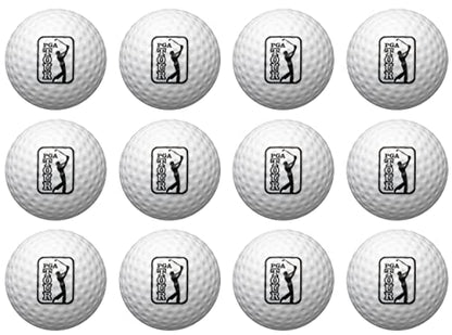 Golfgen PGA Tour 12 Piece XL Foam Practice Golf Ball Set