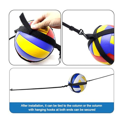 1/4/8pcs Solo Volleyball Equipment Elastic Spike Trainer Arm Speed Serve Gift for Beginners Experts - size: 1pcs