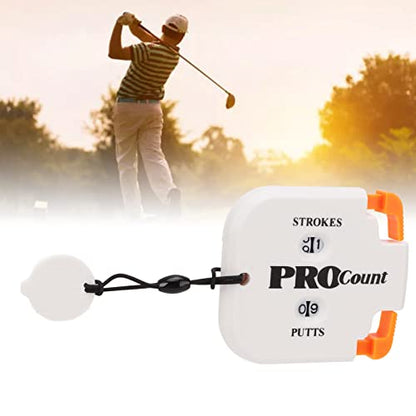 Score Counter, Double Handheld Mini Stroke Counter with Quick Reset Button, Lanyard Design, Portable for Outdoor Scorekeeper