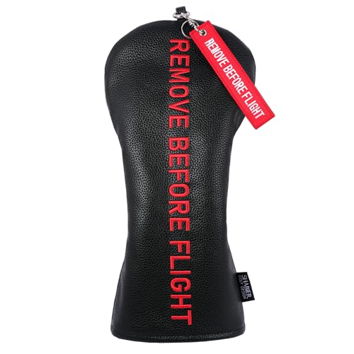 Golf Head Cover with RBF Design for Golf Club - size: for Driver, style: Black