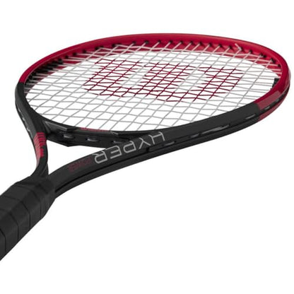 Wilson Hyper Power Tennis Racquet (4 3/8" Grip) Doubles Bundle with an Advantage 2.5 Bag or Backpack