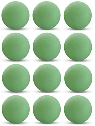 Recreational-Quality (1-Star, 40mm) Ping Pong Balls (Green, 12-Pack)