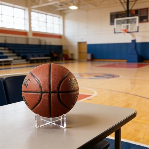 Universal Ball Storage - Fits Basketball, Football, Soccer & More, Elegant Home & Garage Decor