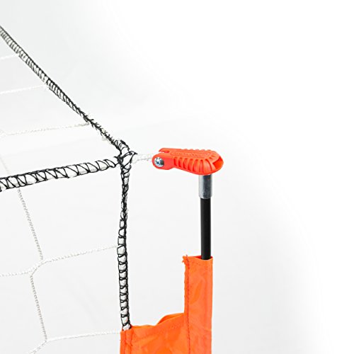 Bownet Portable Soccer Goal Net (3' x 5') Quick Setup - Durable Powder-Coated Steel Frame - Indoor Outdoor - Travel Bag Included - Practice Nets for Kids, Youth and Adults. Great Kids Soccer Goal.
