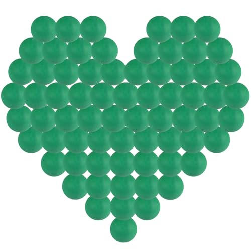 120 Pack Colored Ping Pong Balls, 40mm Table Tennis Balls, Beer Ping Pong Games Fun Arts, Cat, DIY Intellectual Development Tools, Party Decoration Balls - color: 120pcs-Green