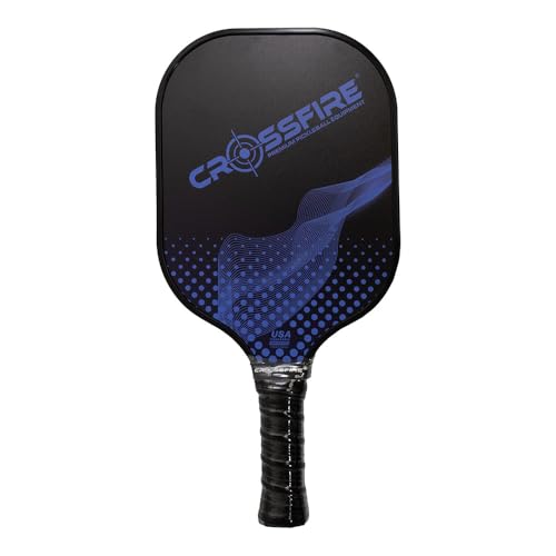 NEW Crossfire XF-300 Carbon Fiber Premium Pickleball Set w/ 2 Paddles & 4 Balls