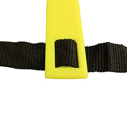 Amber Fight Gear Feet Speed and Agility Training Ladder for High-Intensity Training in Boxing, Soccer, Football, Lacrosse, and Ice Hockey - Improve Your Footwork and Coordination, 30 Feet