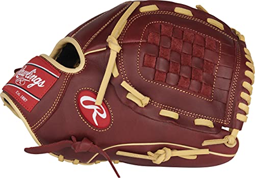 Rawlings | Sandlot Baseball Glove | Sizes 11.5"-12.75" | Multiple Styles - size: 12 inch | Basket Web