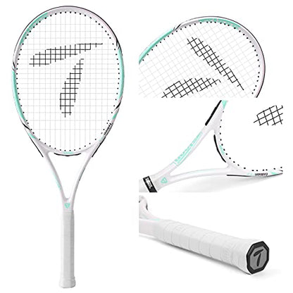 Teloon Tennis Rackets for Adults 2 pcs Recreational -27 inch Tennis Racquet for Men and Women College Students Beginner Tennis Racket.… - color: BLADE-V9-V10