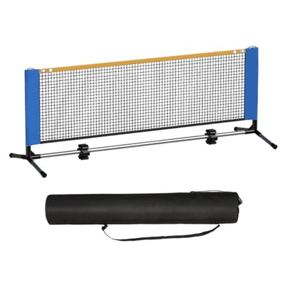 Pickleball Net Portable System Practice Net Sports Accessories with Polyester Oxford Metal Construction Suitable for Training Backyard Gym - size: Iron Alloy 3.1m