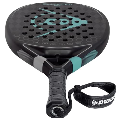 Dunlop Sports Galactica Padel Racket Series - style: Galactica Pro - Black/Blue V25