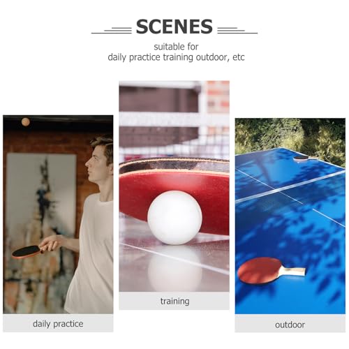Toyvian PE Table Tennis Net with Reinforced Edges Portable Outdoor Sports Netting for Standard Tables Easy to Clean and Reusable for Backyard and Grass Play