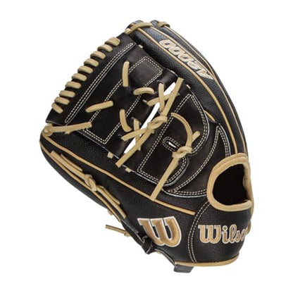Wilson A2000 Pitcher's Baseball Gloves - color: Black/Blonde, size: 12"