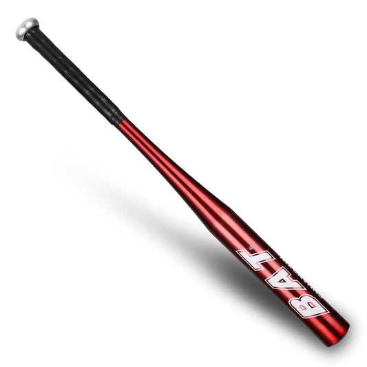 20 Inch Baseball bat Aluminium Baseball Bat Lightweight Youth Adult Outdoor Training and Practise Or Home Protection Baton - color: Red